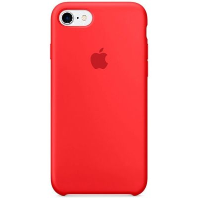 Чохол на iPhone 7 (Червоний) | Silicone Case iPhone 7 (Red)