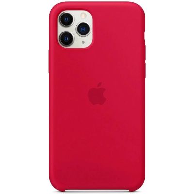 Чохол на iPhone 11 Pro Max (Червоний) | Silicone Case iPhone 11 Pro Max (Red)