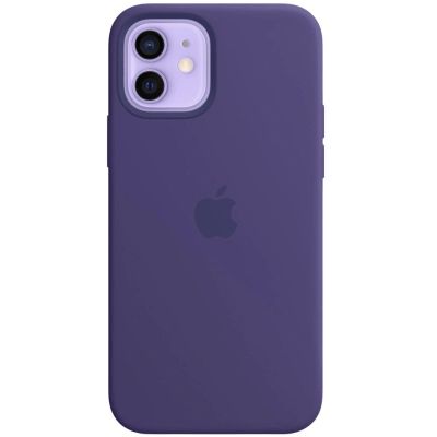 Чохол Apple Silicone Case with MagSafe (Amethyst) для iPhone 12/12 Pro