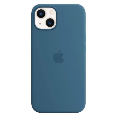 Чохол Apple Silicone Case with MagSafe (Blue Jay) для iPhone 13 Mini