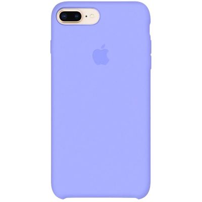 Чохол на iPhone 8 Plus (Бузковий) | Silicone Case iPhone 8 Plus (Lilac)