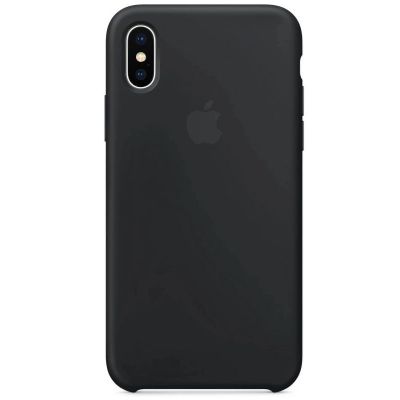 Чохол на iPhone XS Max (Чорний) | Silicone Case iPhone XS Max (Black)