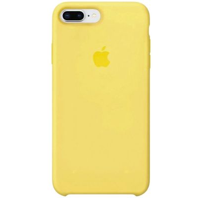 Чохол на iPhone 8 Plus (Жовтий) | Silicone Case iPhone 8 Plus (Yellow)