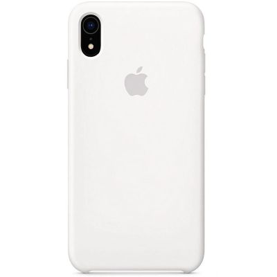 Чохол на iPhone XR (Білий) | Silicone Case iPhone XR (White)