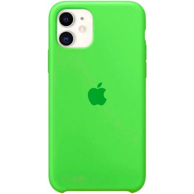 Чохол на iPhone 11 (Зелений) | Silicone Case iPhone 11 (Green)