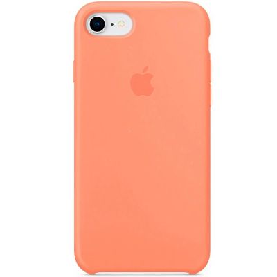 Чохол на iPhone 7 (Персиковий) | Silicone Case iPhone 7 (Peach)