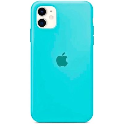 Чохол на iPhone 11 (Морська хвиля) | Silicone Case iPhone 11 (Sea Blue)