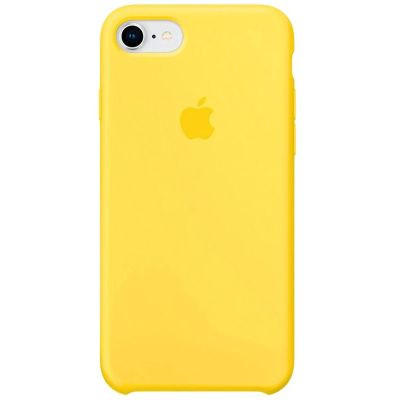 Чохол на iPhone 7 (Жовтий) | Silicone Case iPhone 7 (Yellow)