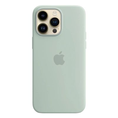 Чохол Apple Silicone Case with MagSafe (Succulent) для iPhone 14 Pro Max