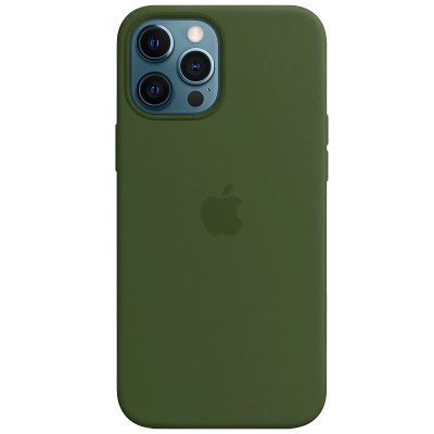 Чохол на iPhone 12 Pro Max (Мілітарі) | Silicone Case iPhone 12 Pro Max (Military)
