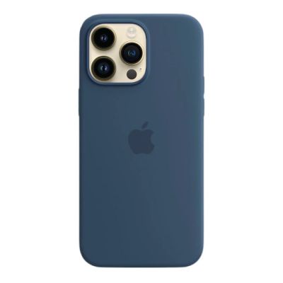 Чохол Apple Silicone Case with MagSafe (Storm Blue) для iPhone 14 Pro Max