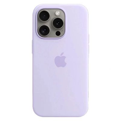 Чохол Apple Silicone Case with MagSafe (Lilac) для iPhone 14 Pro