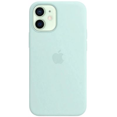 Чохол на iPhone 12 (Бірюзовий) | Silicone Case iPhone 12 (Turquoise)