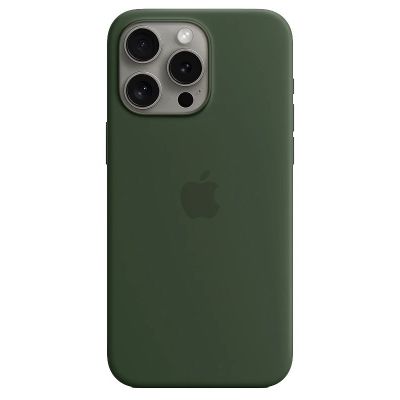 Чохол Apple Silicone Case with MagSafe (Cypress) для iPhone 15 Pro