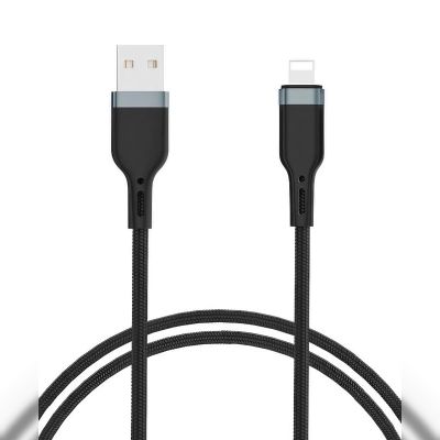 Кабель WiWU USB to Lightning 2m Black (WI-PT01)