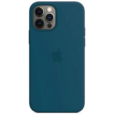 Чохол на iPhone 12 Pro (Тихоокеансько-зелений) | Silicone Case iPhone 12 Pro (Pacific Green)