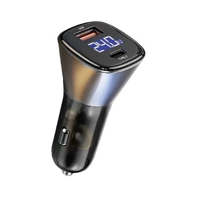 Автомобільний зарядний пристрій WiWU PC500 Series 72W (2 Type-C)
