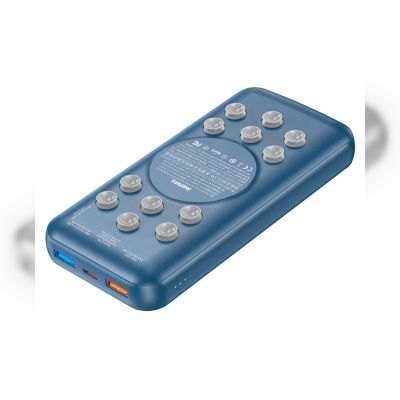 Повербанк Power Bank Remax RPP-207 Tanyl 22.5W PD+QC Wireless Fast Charging 20000 mAh синій