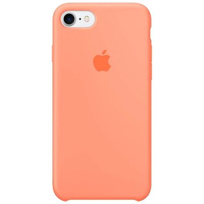 Чохол на iPhone SE 2 (Персиковий) | Silicone Case iPhone SE 2 (Peach)