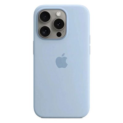 Чохол Apple Silicone Case with MagSafe (Sky) для iPhone 14 Pro