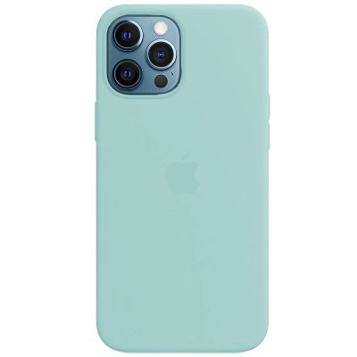 Чохол на iPhone 12 Pro Max (Бірюзовий) | Silicone Case iPhone 12 Pro Max (Turquoise)